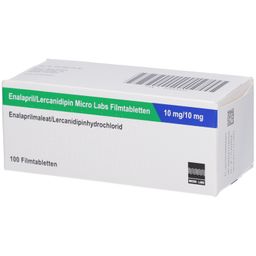 Enalapril/Lercanidipin Micro Labs 10 mg/10 mg