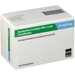 Enalapril/Lercanidipin Micro Labs 20 mg/20 mg