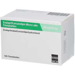 Enalapril/Lercanidipin Micro Labs 20 mg/10 mg
