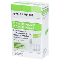 Spiolto Respimat 2,5 µg/2,5 µg Hub