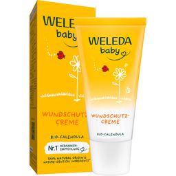 Weleda Baby Wundschutzcreme Calendula - pflegt & schützt Babyhaut vor Wundsein im Windelbereich