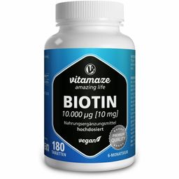 Vitamaze Biotin 10 mg hochdosiert