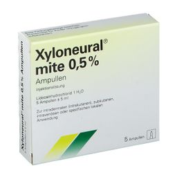 Xyloneural® mite 0,5 % Ampullen