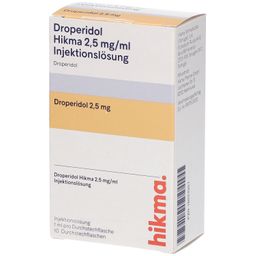 DROPERIDOL Hikma 2,5 mg/ml Injektionslösung