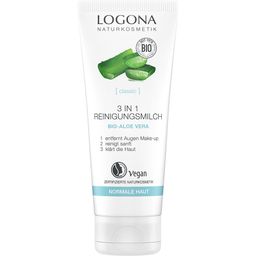 LOGONA Naturkosmetik  3in1 Reinigungsmilch