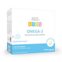 White Omega® Kids Omega 3 Kinder - Fischöl Kapseln