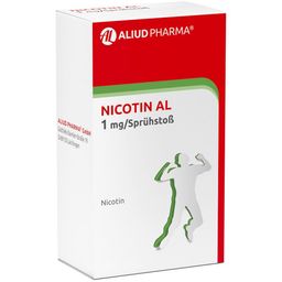Nicotin AL 1 mg / Sprühstoß zur Rauchentwöhnung - Jetzt 10% mit den Code aliud10 sparen*