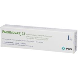 PNEUMOVAX 23 Inj.L.i.e.Fertigspr.+2 beigef.Kanülen