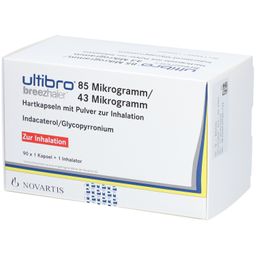 Ultibro Breezhaler 85 µg/43 µg