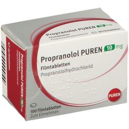 Propranolol PUREN 10 mg