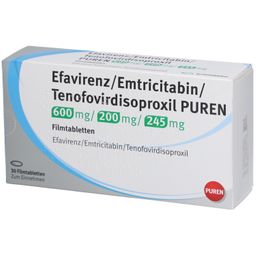 EFAVIRENZ/Emtricitabin/Tenofovir.PUREN 600/200/245