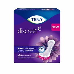 TENA Discreet Normal Night Inkontinenz Einlagen