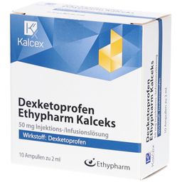 Dexketoprofen Ethypharm Kalceks 50 mg,