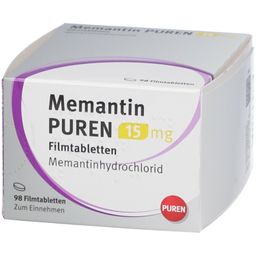 MEMANTIN PUREN 15 mg Filmtabletten