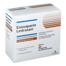Enoxaparin Ledraxen® 8.000 IE 80 mg/0,8 ml