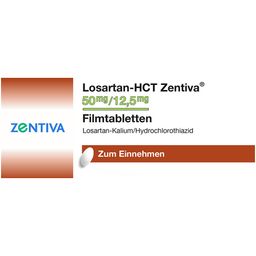 Losartan-HCT Zentiva® 50 mg/12,5 mg