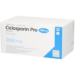 CICLOSPORIN Pro 100 mg Weichkapseln