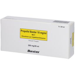 Propofol Baxter 10 mg/ml