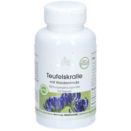 TEUFELSKRALLE MIT Weidenrinde Kapseln