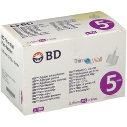 BD Thin Wall Pen-Nadel 5 mm