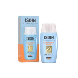 ISDIN Fusion Water Magic LSF 50 hypoallergene ultra-leichte Sonnencreme für das Gesicht für empfindliche Haut mit hohem Sonnenschutz LSF 50