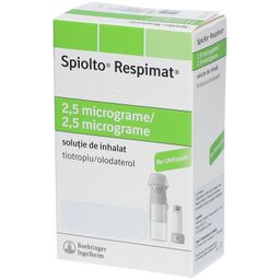 Spiolto Respimat 2,5 µg/2,5 µg Hub