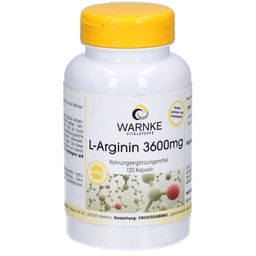 L-ARGININ 3600 mg Kapseln