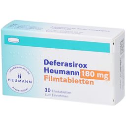DEFERASIROX Heumann 180 mg Filmtabletten