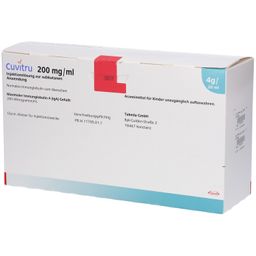 CUVITRU 200mg/ml Inj-Lsg.z.subkutanen Injektion 4g
