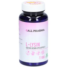 GALL PHARMA L-Lysin 500 mg Vegan GPH Kapseln