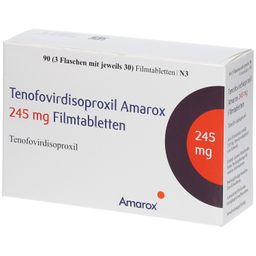 TENOFOVIRDISOPROXIL Amarox 245 mg Filmtabletten