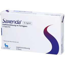 SAXENDA 6 mg/ml Injektionslsg.i.e.Fertigpen