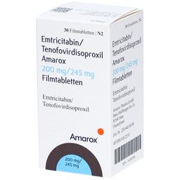 EMTRICITABIN/Tenofovirdisoproxil Amar 200mg/245mg