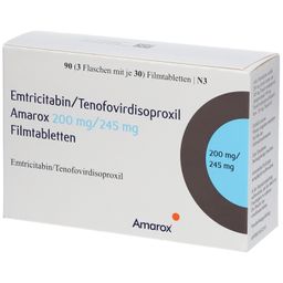 EMTRICITABIN/Tenofovirdisoproxil Amar 200mg/245mg