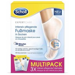 Scholl intensiv pflegende Fußmaske in Socken