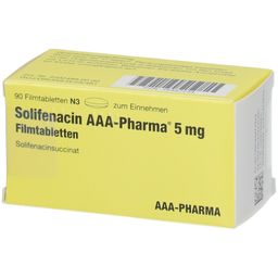 Solifenacin AAA® Pharma 5Mg
