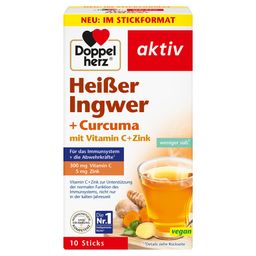 Doppelherz Heißer Ingwer + Curcuma mit Vitamin C + Zink