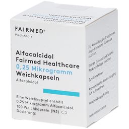 Alfacalcidol FAIRMED® Healthcare 0,25 Mikrogr.W.Kps