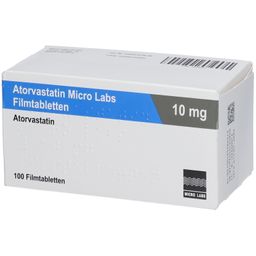 ATORVASTATIN Micro Labs 10 mg Filmtabletten