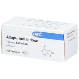 Allopurinol Indoco 100 mg