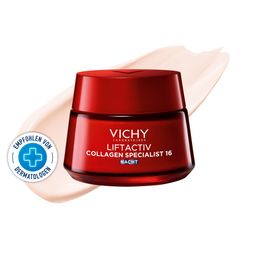 Vichy Liftactiv Collagen Specialist 16 Nachtcreme + Straffende Nachtpflege 15ml GRATIS