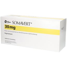 SOMAVERT 30 mg Plv.u.Lösungsm.z.H.e.Inj.-Lsg.Dsfl.