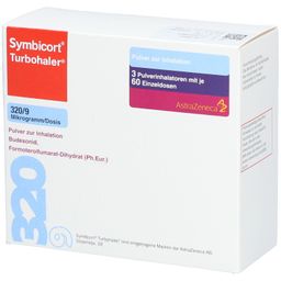 SYMBICORT Turbohaler 320/9 µg/Dosis 60 ED