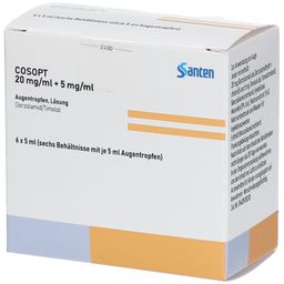 Cosopt 20 mg/ml + 5 mg/ml