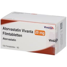 ATORVASTATIN Vivanta 20 mg Filmtabletten