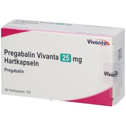 PREGABALIN Vivanta 25 mg Hartkapseln
