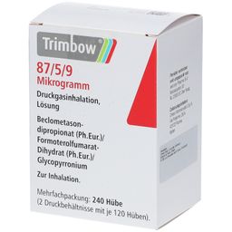 Trimbow 87 µg/5 µg/9 µg