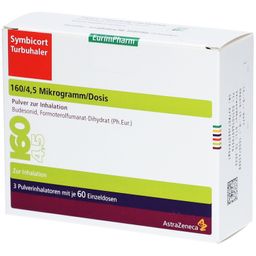 Symbicort Turbuhaler 160/4,5 µg/Dosis 60 ED