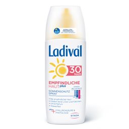 Ladival® Empfindliche Haut plus pflegendes Sonnenschutz Spray LSF 30 mit Hyaluronsäure & Photolyase