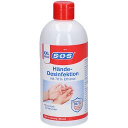 SOS Hände-Desinfektion Lösung